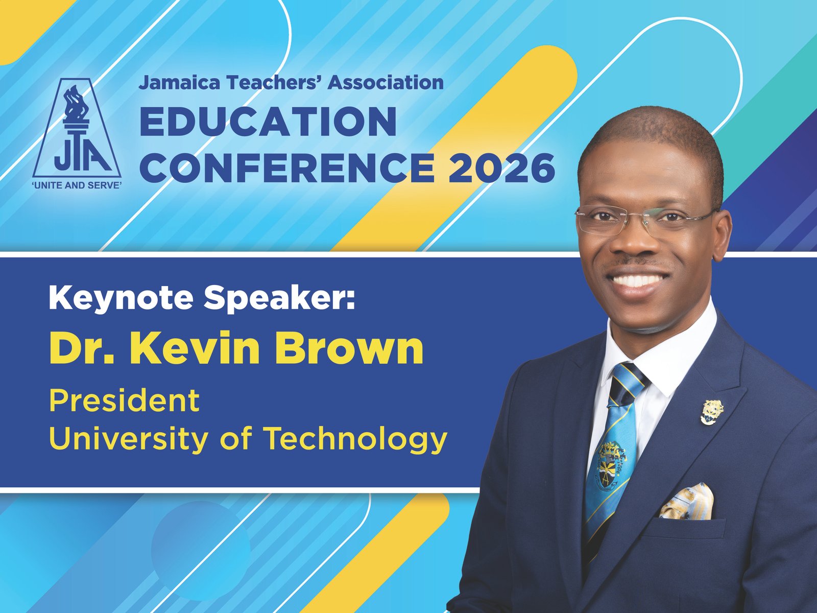 Keynote Speaker banner for Education Conference 2026